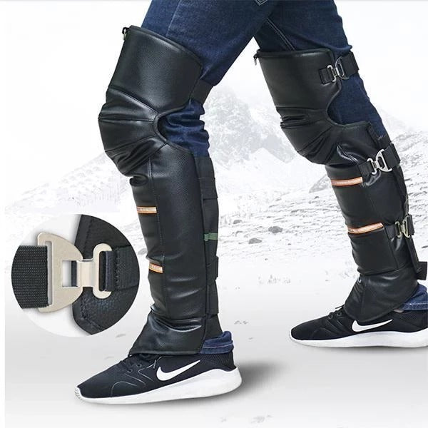 Motorcycle Knee and Shin Pads, Thick Protective Gear