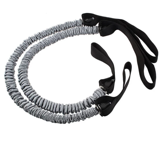 Ab Roller with Resistance Bands and Latex Tubes