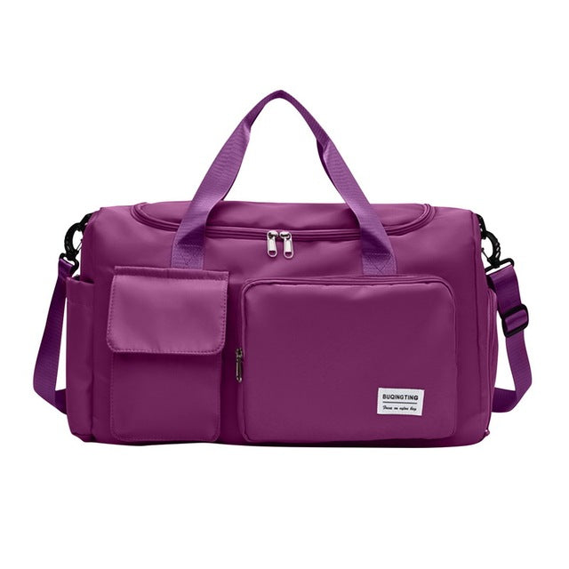 Large Capacity Waterproof Nylon Travel Bag for Camping