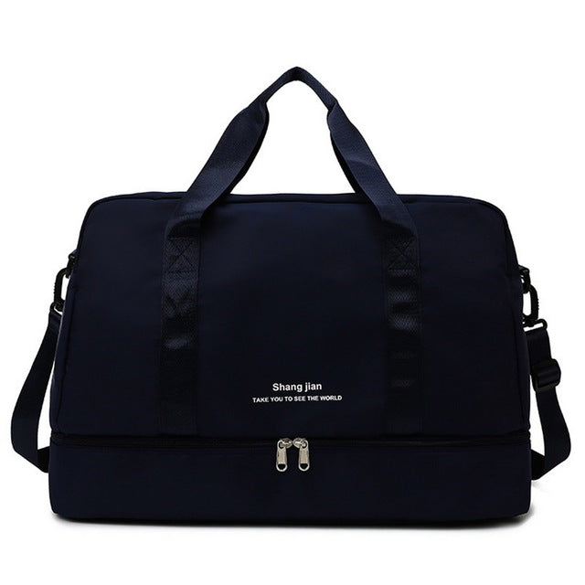 Large Capacity Waterproof Nylon Travel Bag for Camping