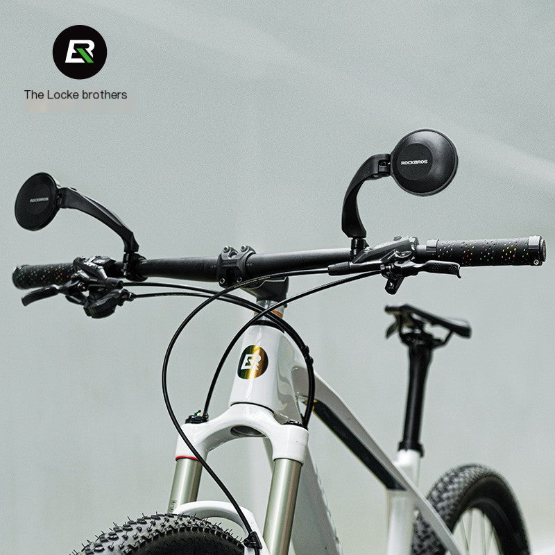 Rock Brothers Folding Rearview Mirror for Bicycles