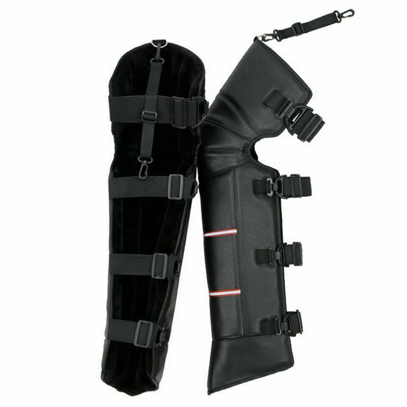 Motorcycle Knee and Shin Pads, Thick Protective Gear