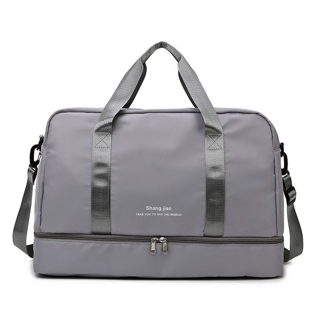 Large Capacity Waterproof Nylon Travel Bag for Camping