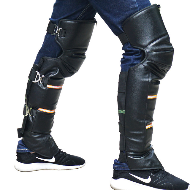 Motorcycle Knee and Shin Pads, Thick Protective Gear